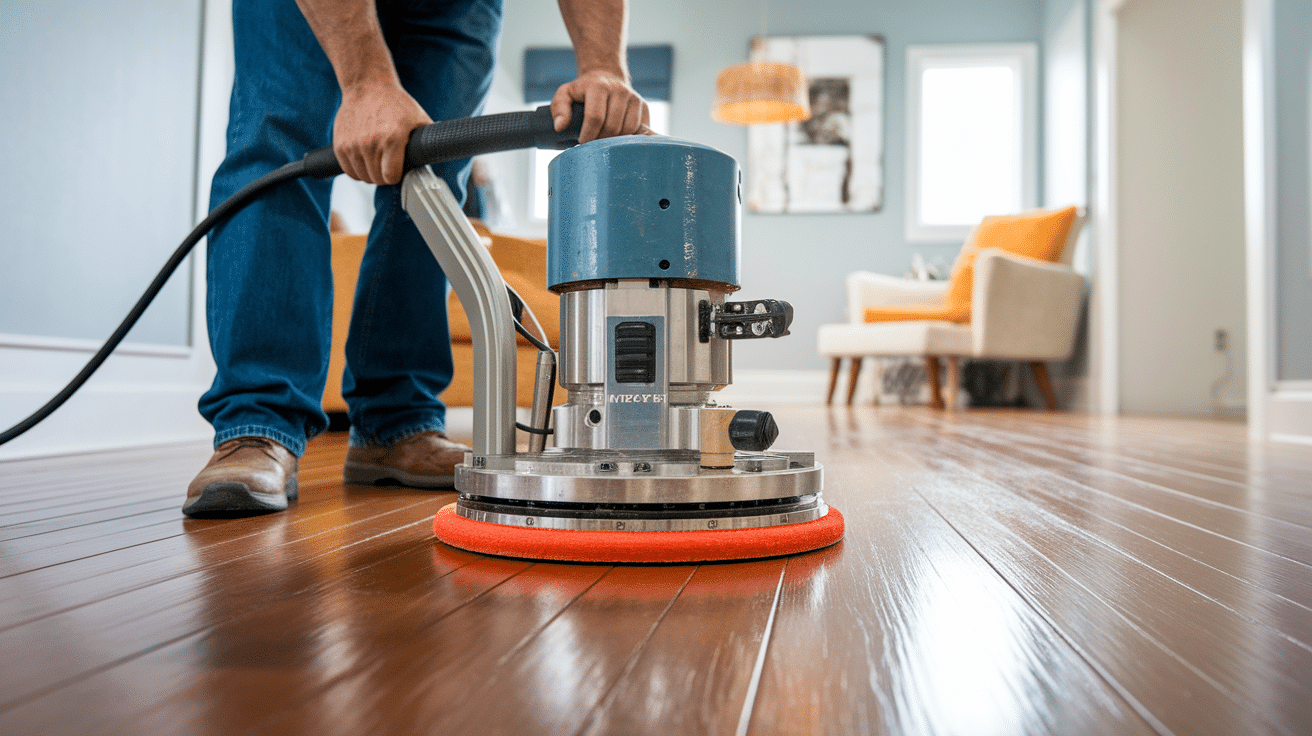 sandless floor Refinishing