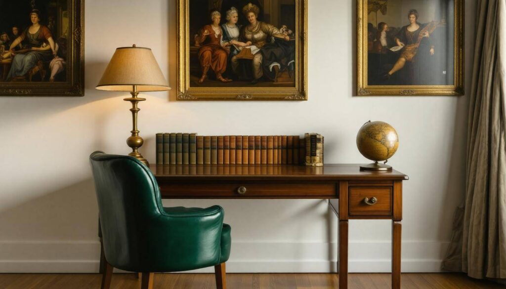 Create a Moody, Scholarly Home Office: 10 Design Ways to Inspire Focus