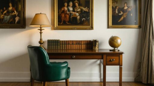 Create a Moody, Scholarly Home Office: 10 Design Ways to Inspire Focus