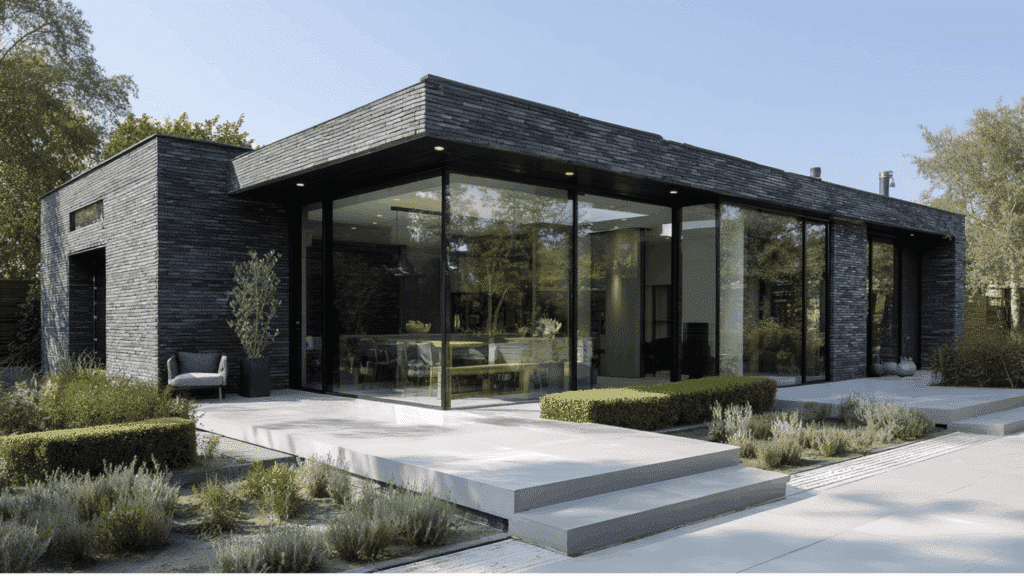Modern Flat Roof Design