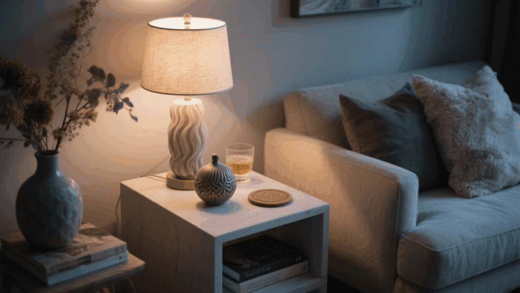 Updated Side Table Decor