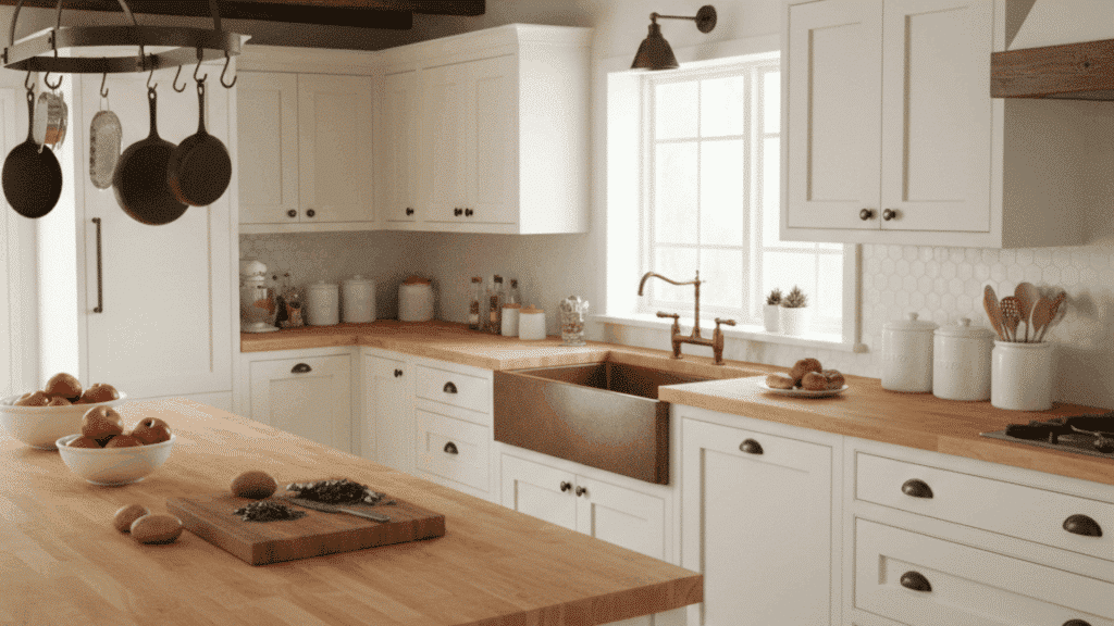 butcher block counters