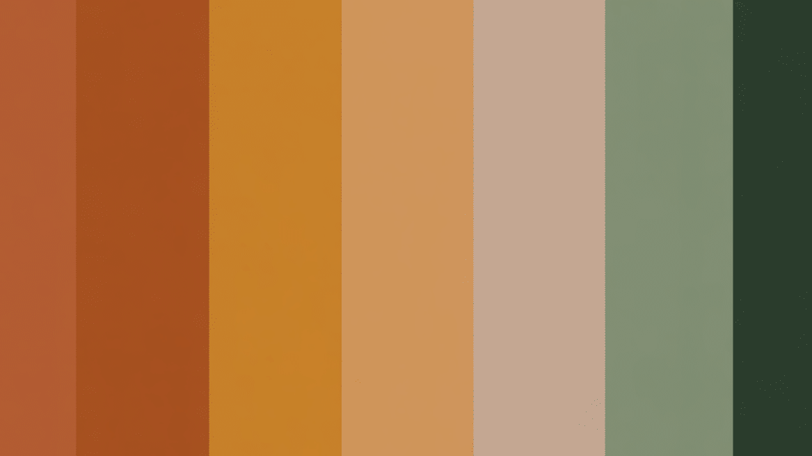 fall color palette guide for modern designers