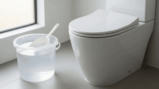 get to know how to flush a toilet when the water is off