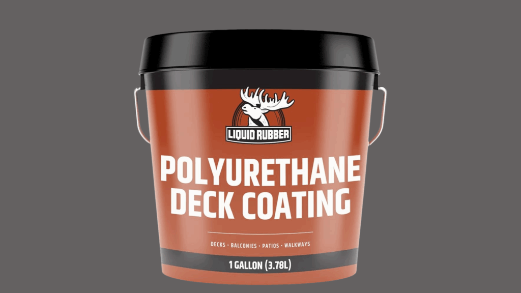 liquid rubber textured deck coating