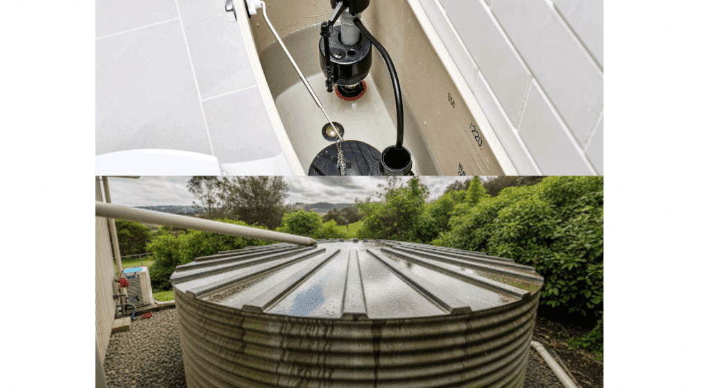 other ways on how to flush a toilet when the water is off