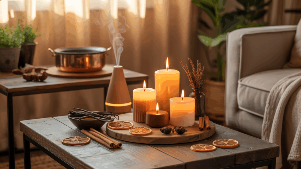 seasonal scent and ambiance