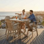 Elevating Outdoor Living: Why a Tall Patio Table and Chairs Set Is the Smart Upgrade for Modern Deck Design