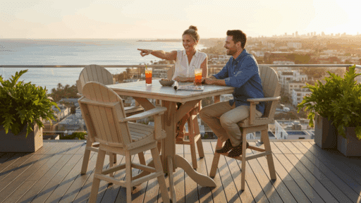 Elevating Outdoor Living: Why a Tall Patio Table and Chairs Set Is the Smart Upgrade for Modern Deck Design