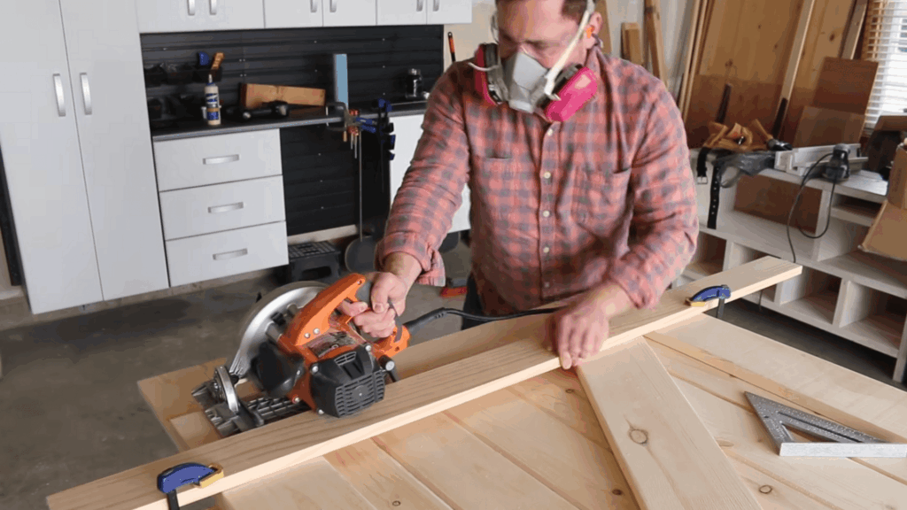 Trim the barn door
