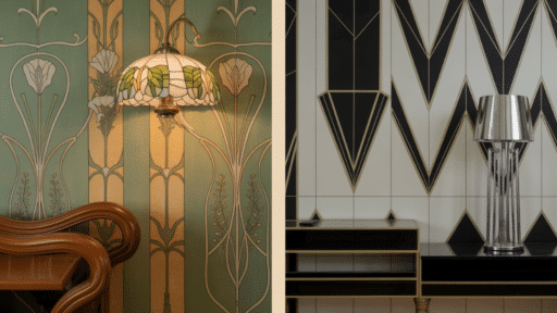art deco vs art nouveau