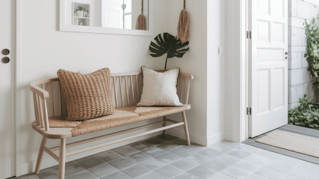 bench entryway seating