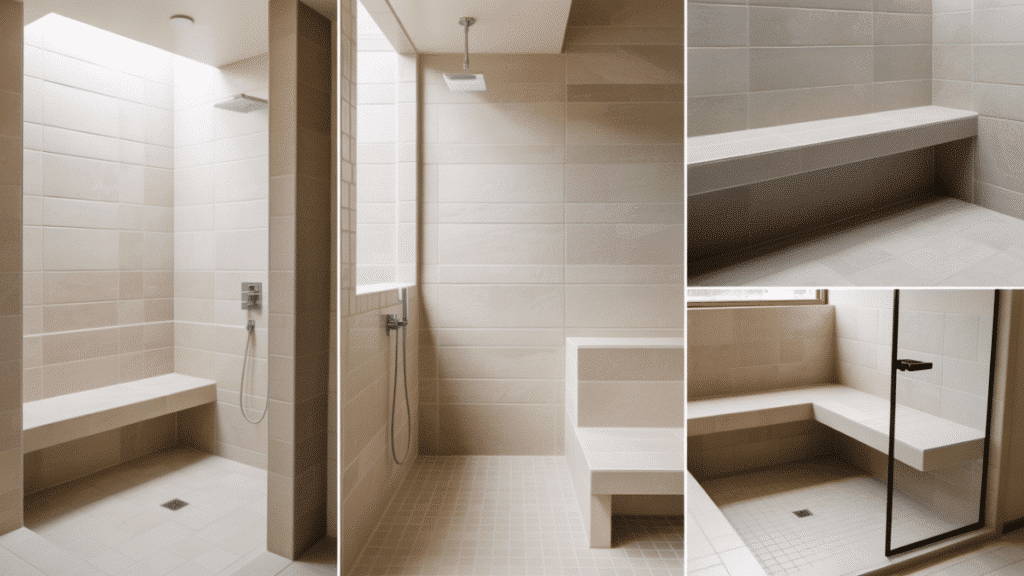 bench or shower seat