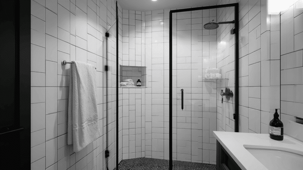 black and white contrast scheme