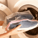 can you put shoes in a washer