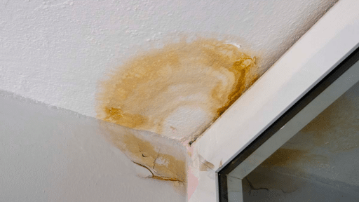 Ceiling leak