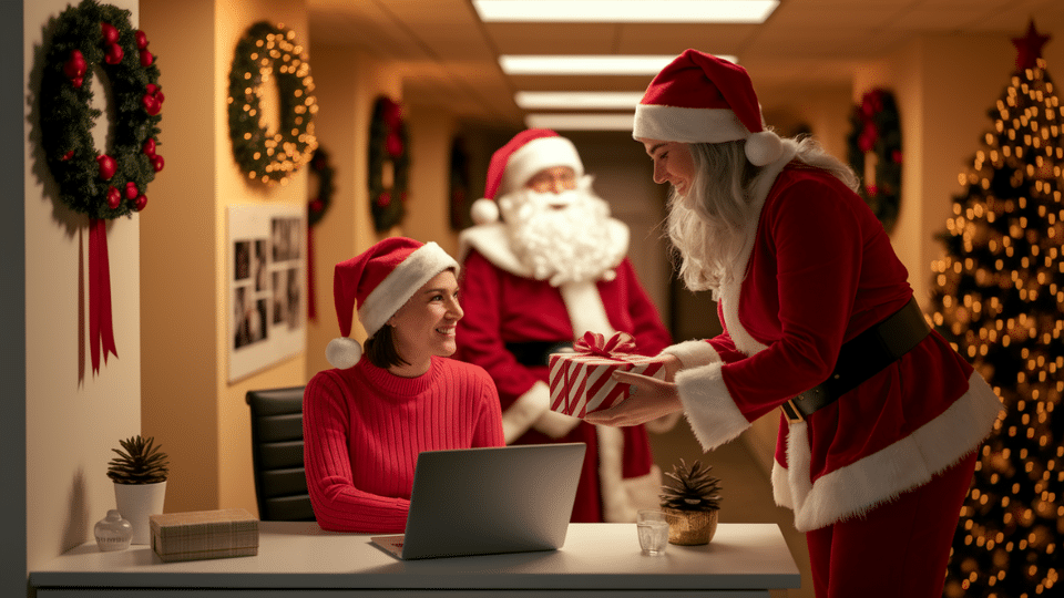 christmas party activities for work or office parties