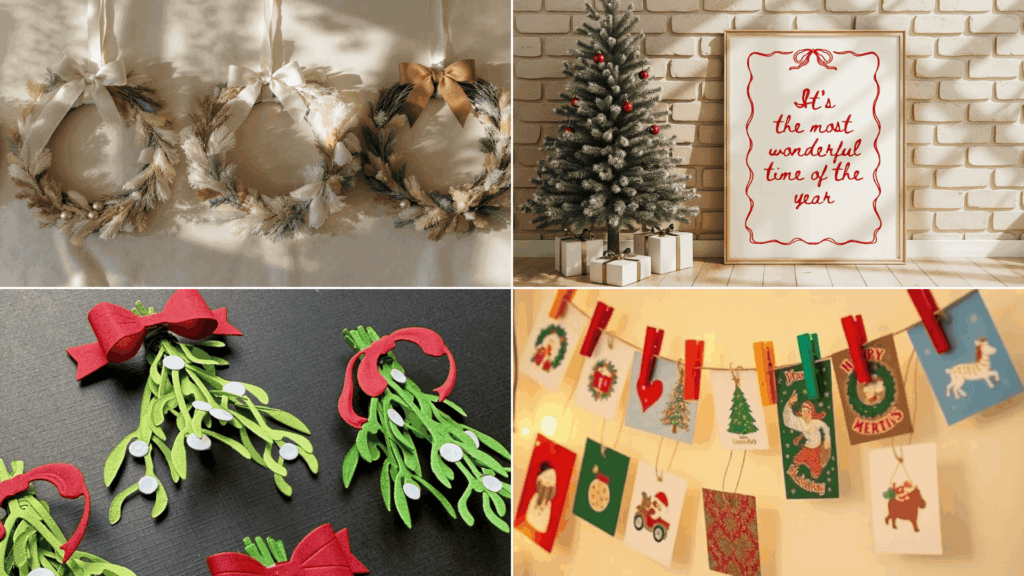 christmas wall door decorations