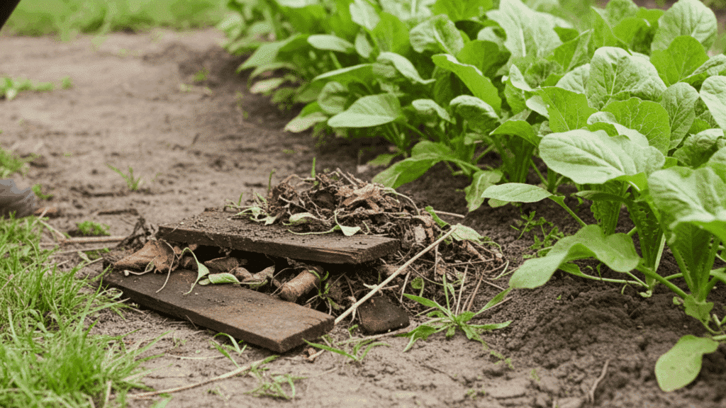 clean rotting boards