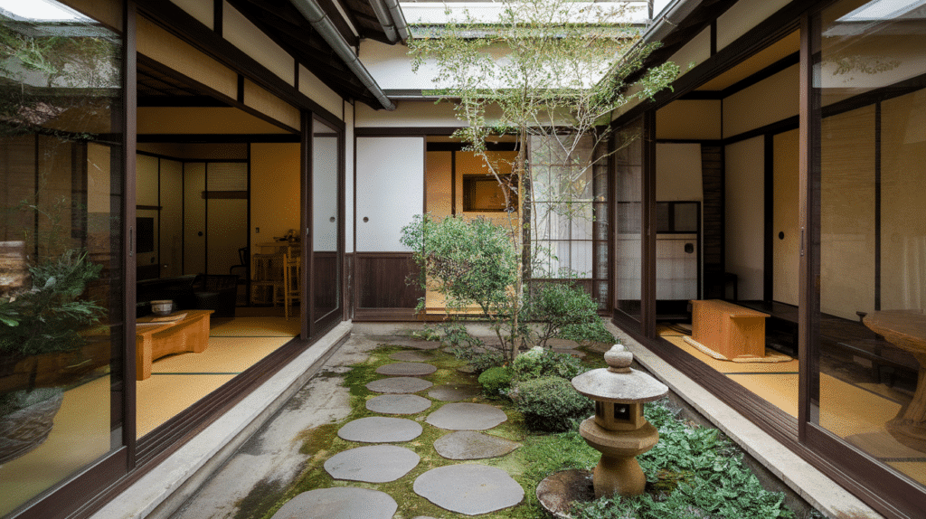 courtyard homes that bring light indoors japanese style house