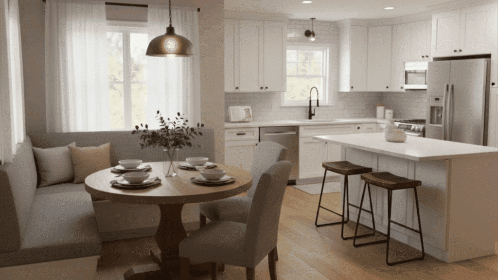 dining banquette nook