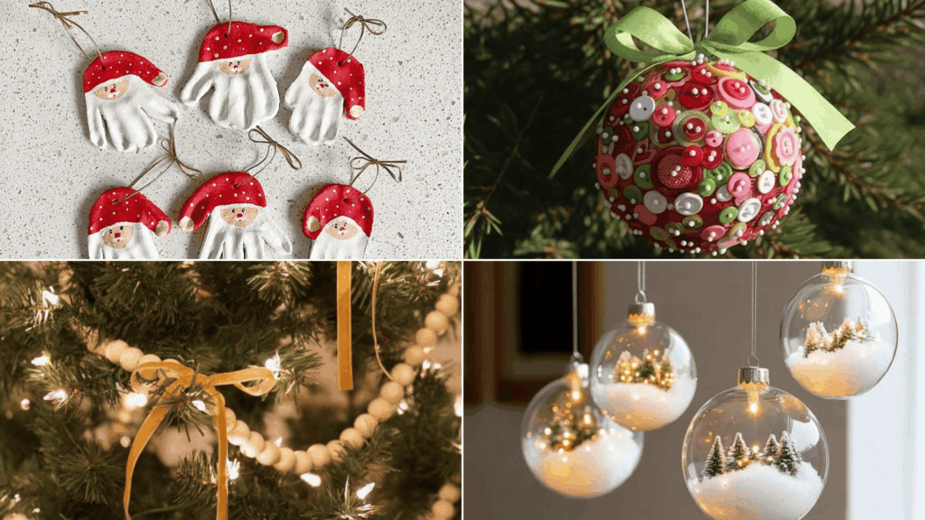 diy ornaments for the christmas tree