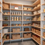 diy pantry shelves