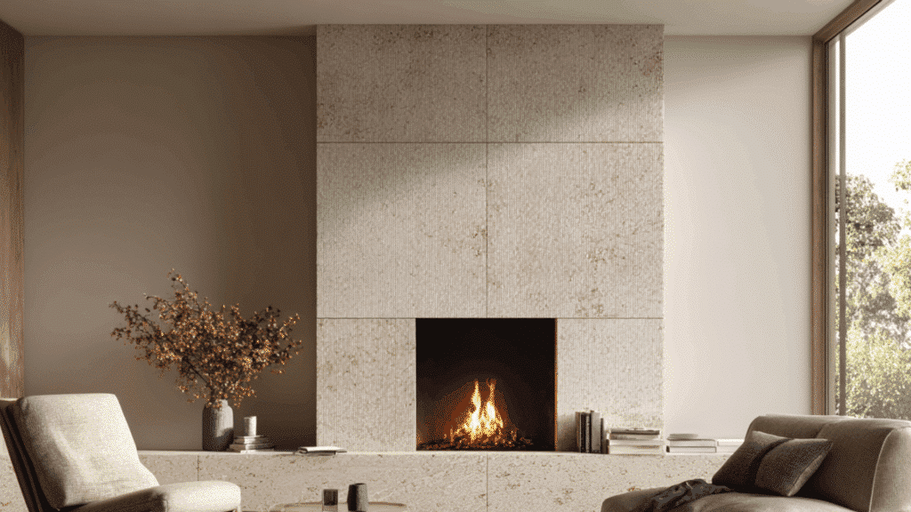 fireplace tile ideas