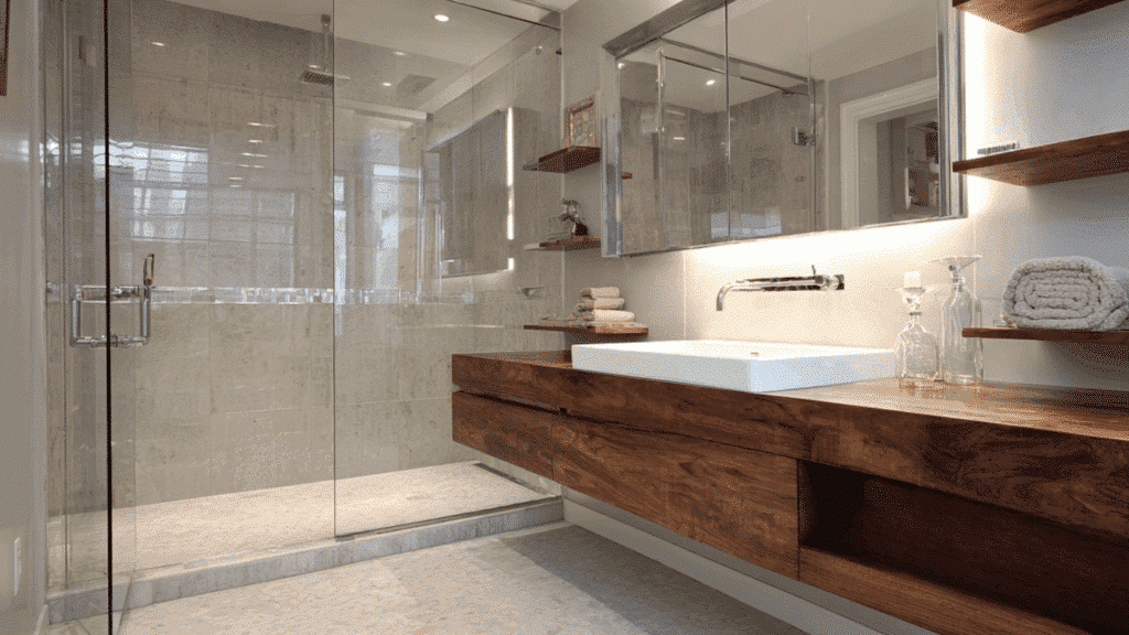 floating vanity design