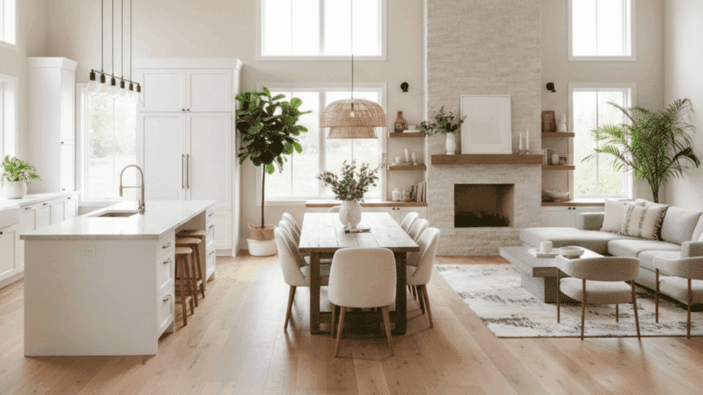 great room open floor