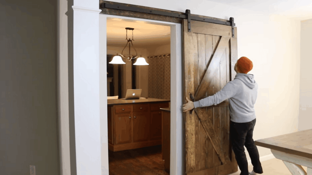 hang the barn door