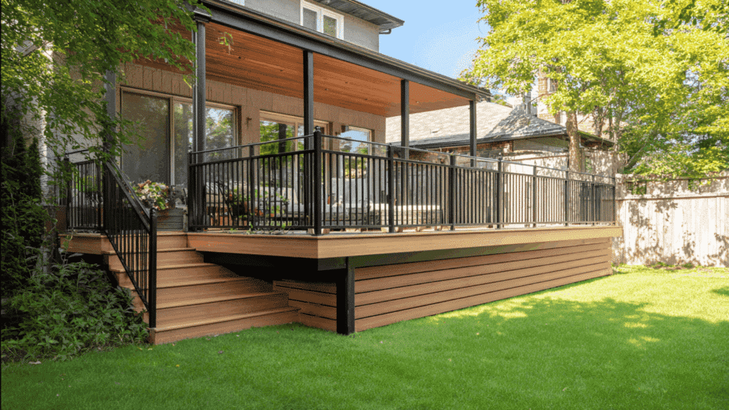 horizontal-cedar-slats-with-a-black-frame