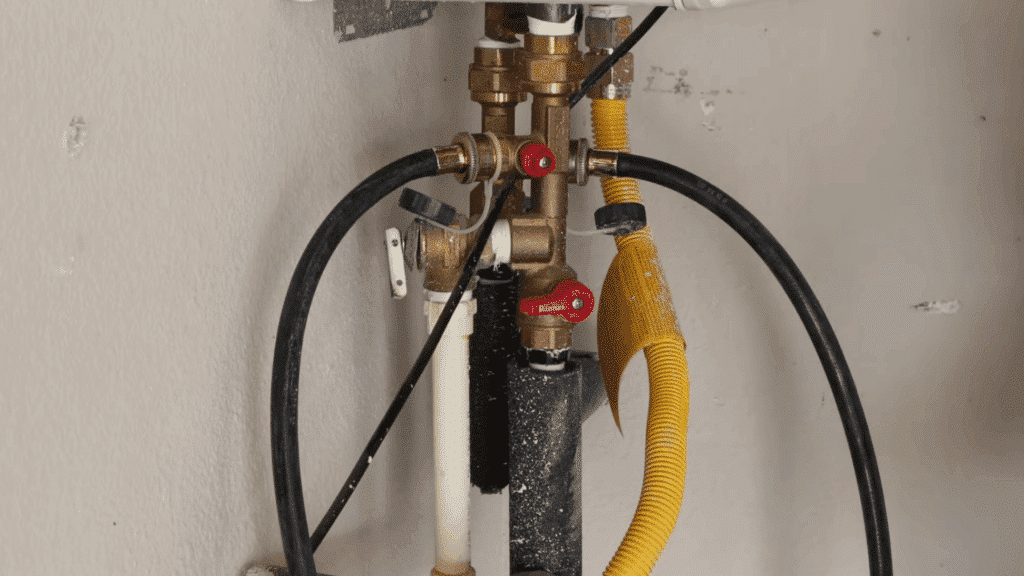 hose to flush valves