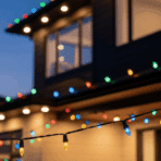 how to hang christmas lights