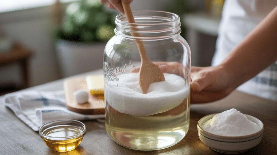 how to make homemade laundry detergent