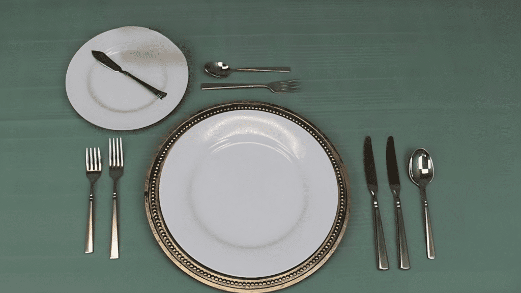 include plates and glassware