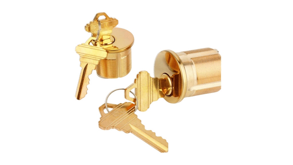 keyway parts of a door lock