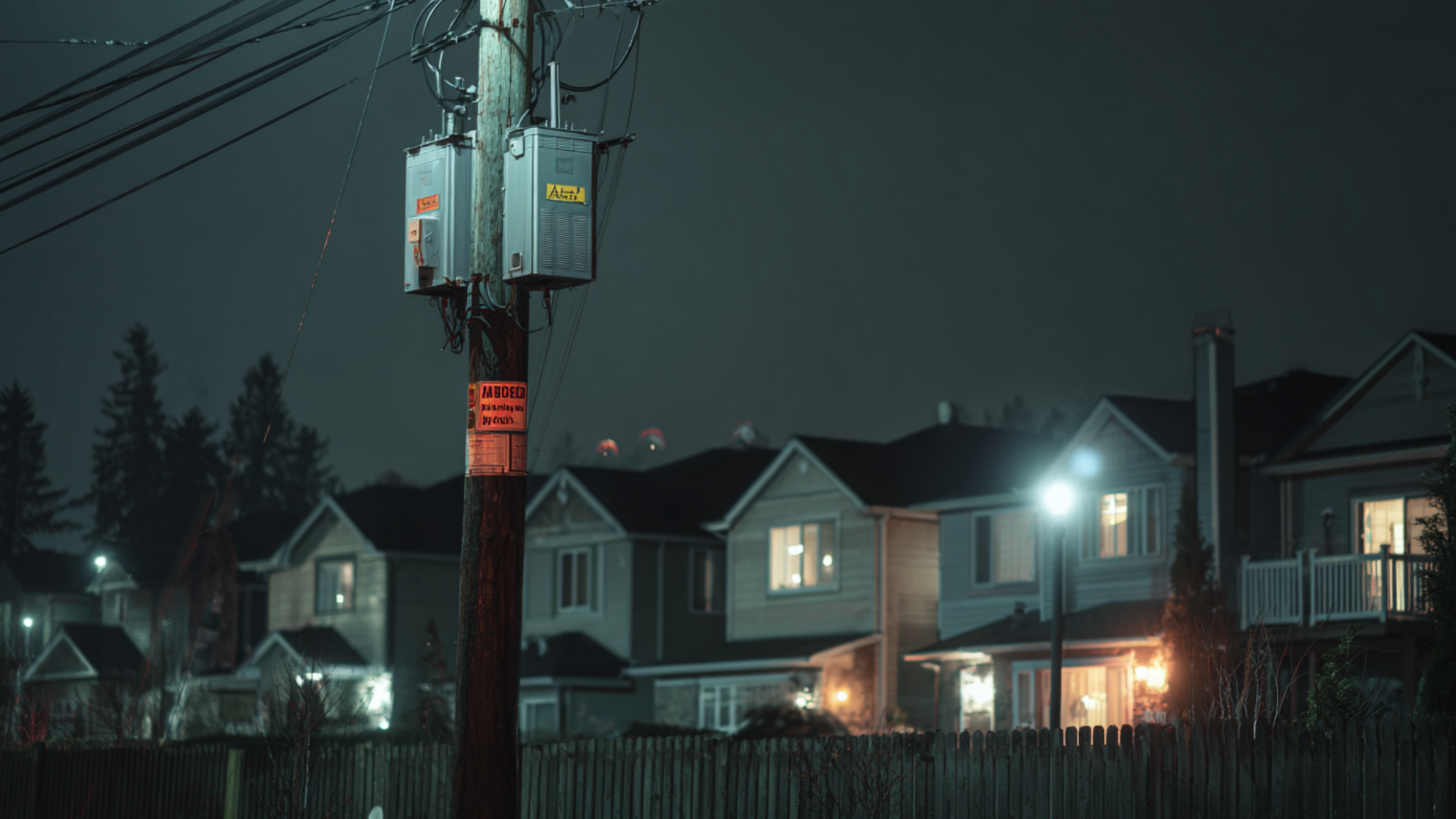 lights flickering in house