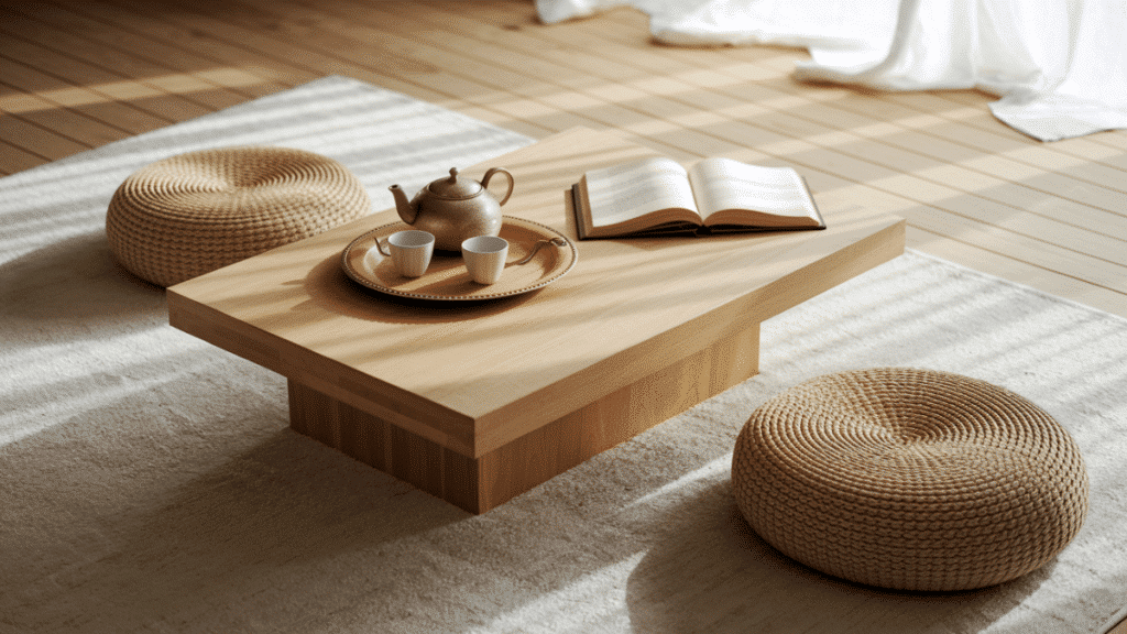 minimal coffee table small living room