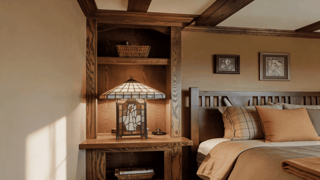 mission house built in furniture