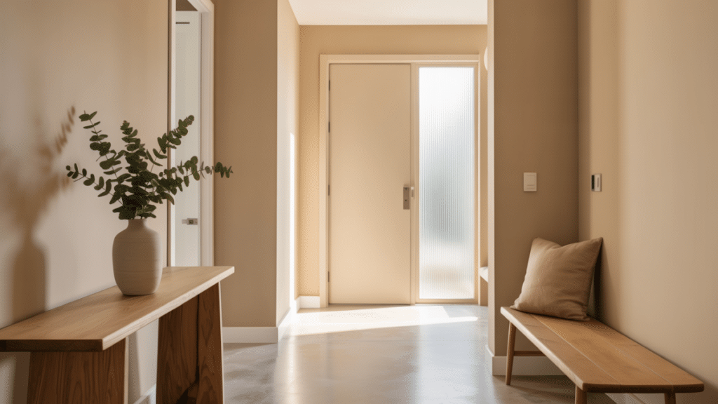 neutral entryway colors