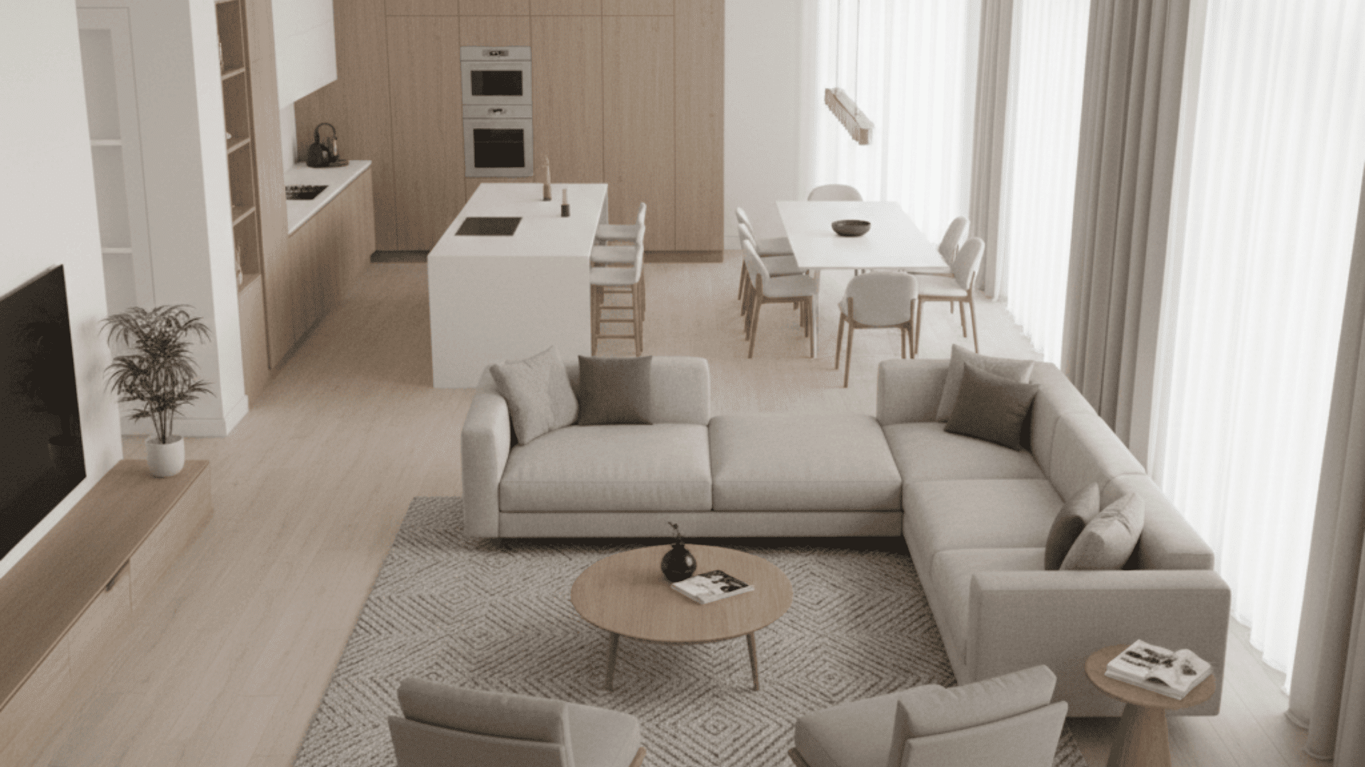 open floor plan ideas