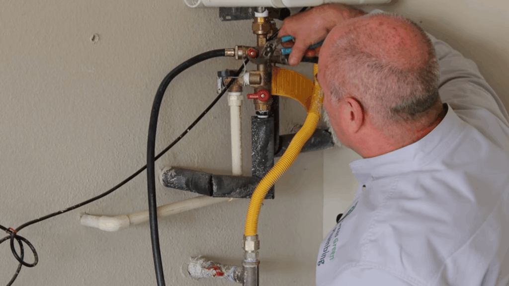 open flush valves and circulate