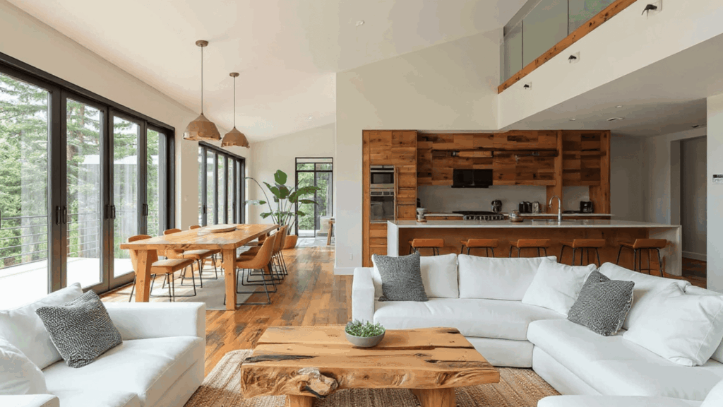 open house concept open sightlines