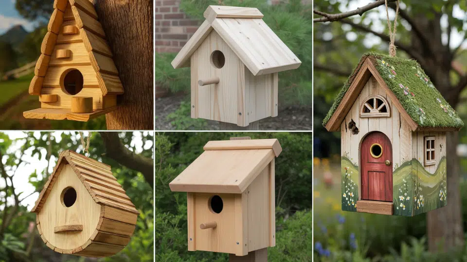 outdoors bird house design ideas