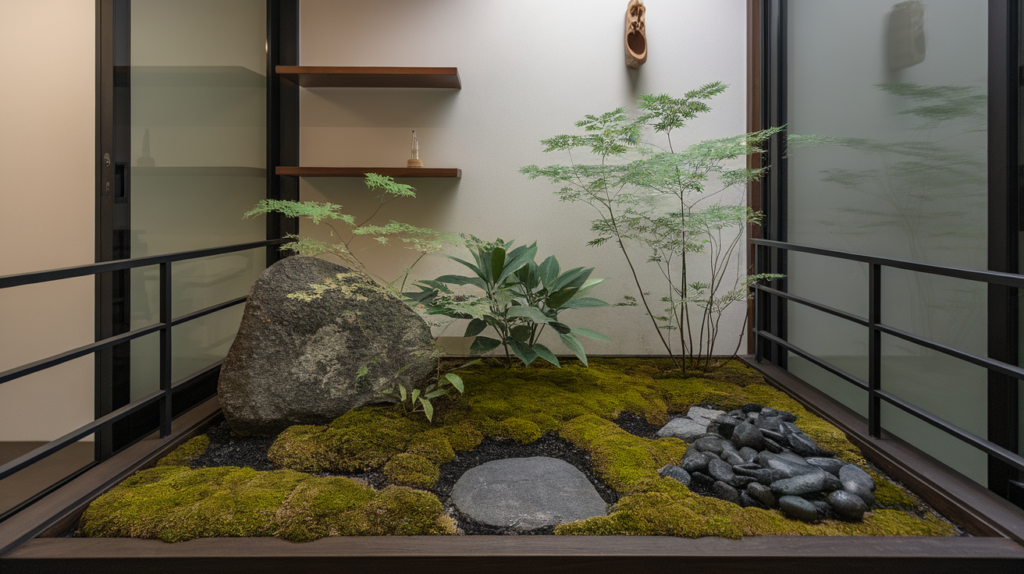 pocket gardens that fit any layout japanese style house