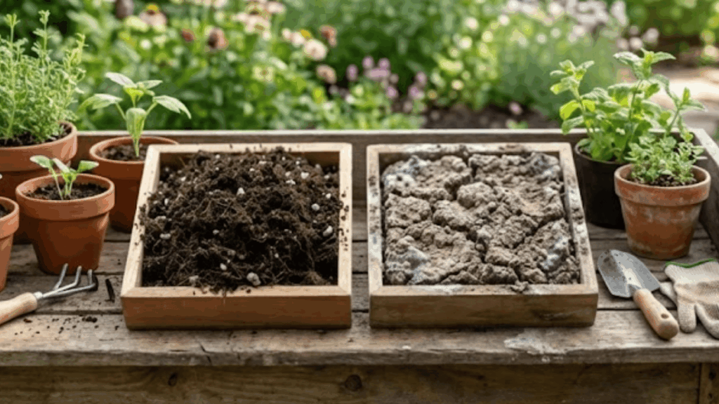 potting soil going bad