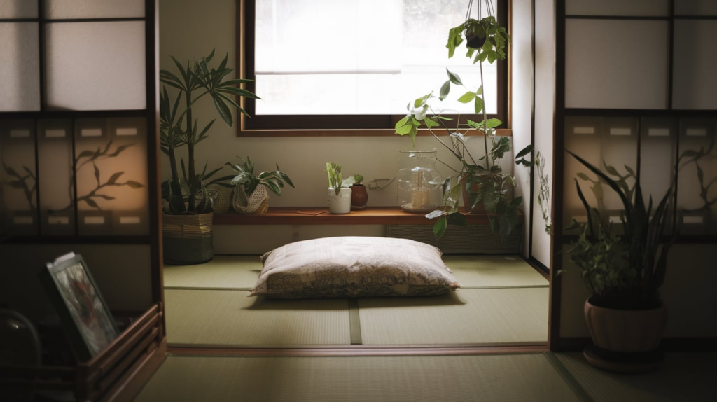 quiet corners designed for reflection japanese style house