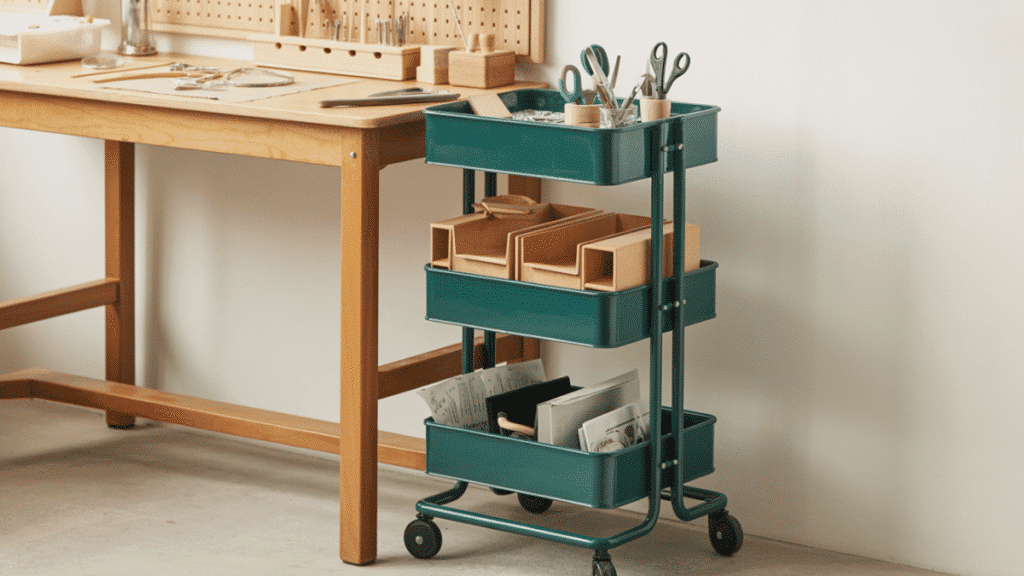 rolling cart storage