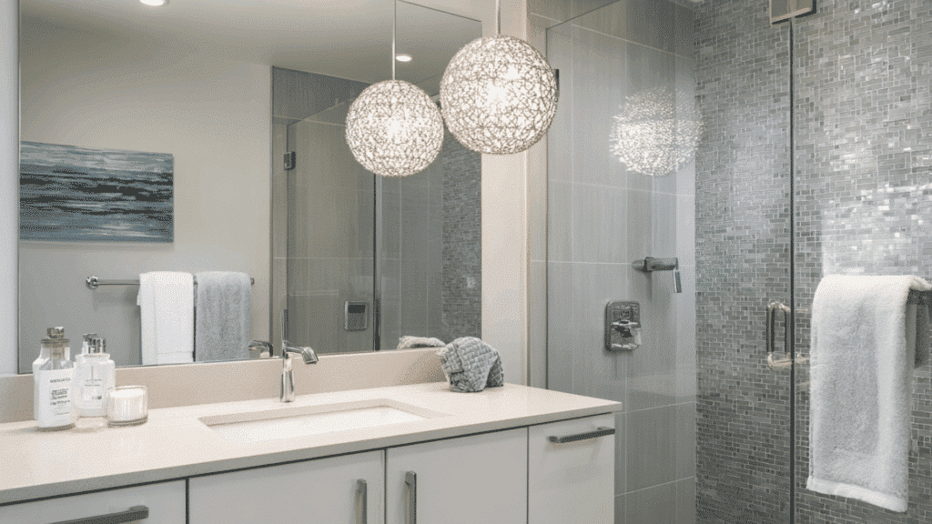 sculptural or statement pendant lighting